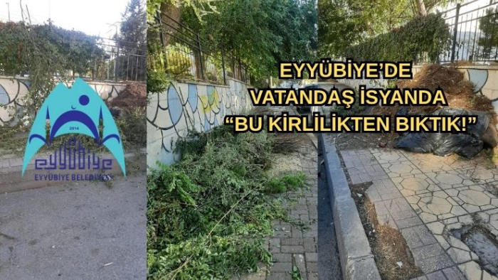 Eyyübiye’de Vatandaş İsyanda: “Bu Kirlilikten Bıktık!”